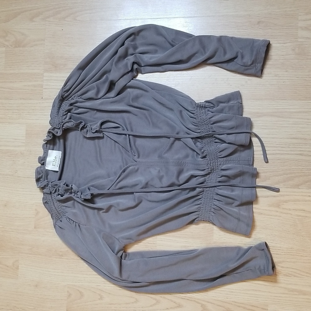 Taupe Blouse